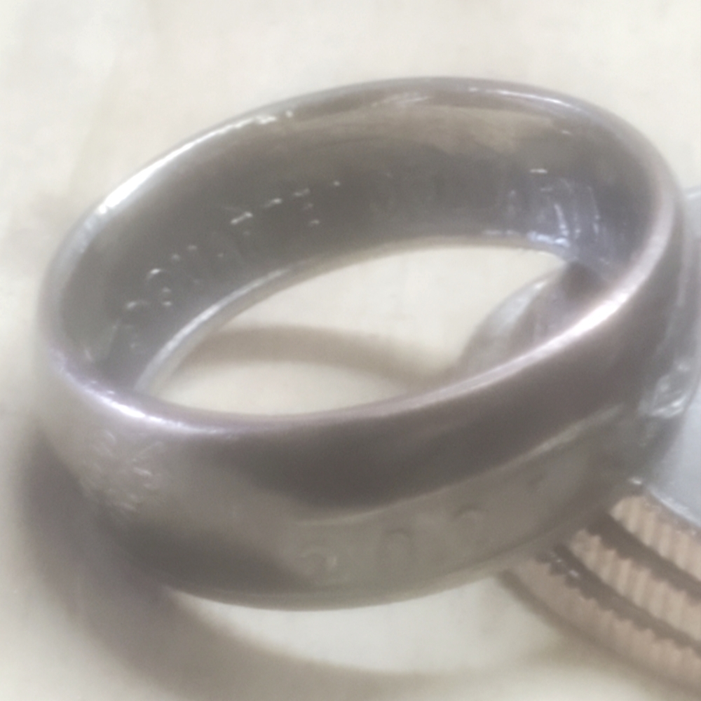 2021 quarter dollar coin ring sz 4